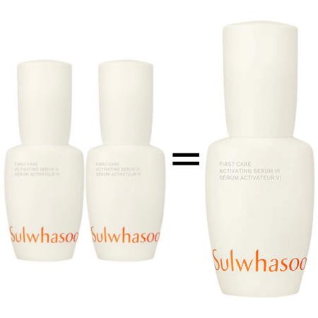 แพ็คคู่สุดคุ้ม!! Sulwhasoo First Care Activating Serum VI 15ml 